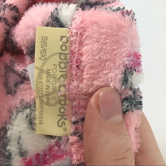 Llama Fuzzy Sleep Pants NWT Sz 6X Pink Kids Lounge - Picture 6 of 7